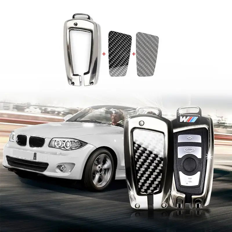 Car Keychain Auto Key Cover For BMW 1/2/3/4/5/6/7 Series Carbon Fiber Zinc Alloy Car Remote Key Case Luxury Car Keys For BMW
Car Keychain Auto Key Cover For BMW 1/2/3/4/5/6/7 Series Carbon Fiber Zinc Alloy Car Remote Key Case Luxury Car Keys For BMW