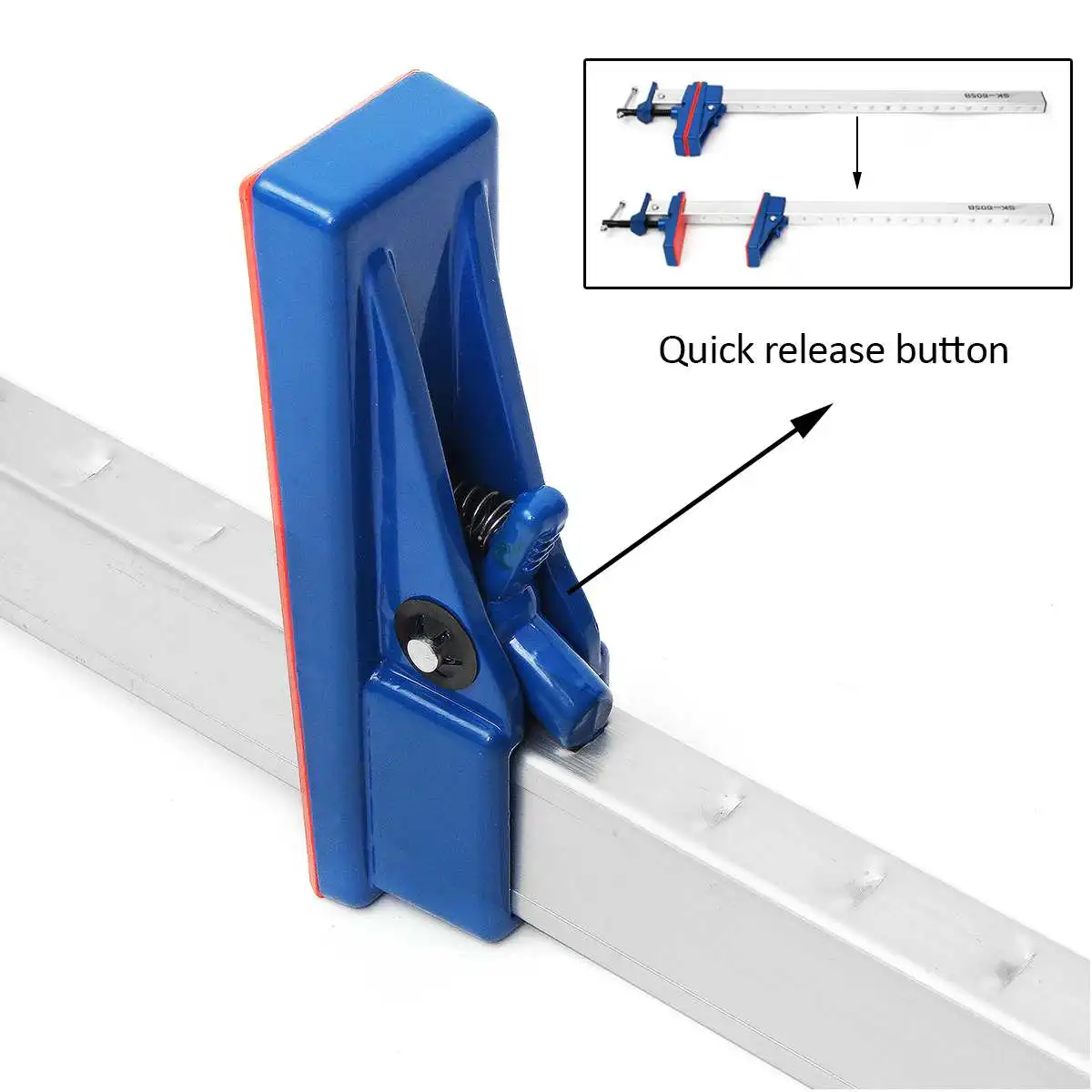 24/36 Inch F Clamp Bar Heavy Long Cramp Benches Grip T Bar Quick Release Parallel Wool Hand Tool DIY Wood Clamps for Woodworking
24/36 Inch F Clamp Bar Heavy Long Cramp Benches Grip T Bar Quick Release Parallel Wool Hand Tool DIY Wood Clamps for Woodworking