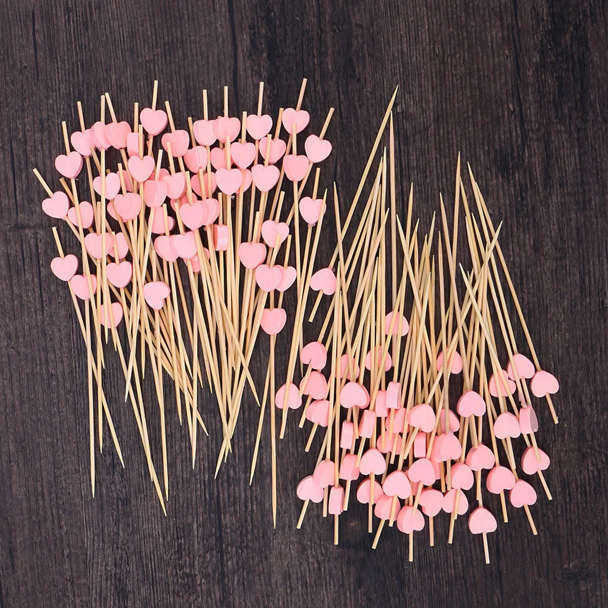 100Pcs 12cm Cocktail Picks Creative Heart Shape Bead Appetizer Picks Party Supplies Fruit Picks for Wedding Birthday Party 
100Pcs 12cm Cocktail Picks Creative Heart Shape Bead Appetizer Picks Party Supplies Fruit Picks for Wedding Birthday Party