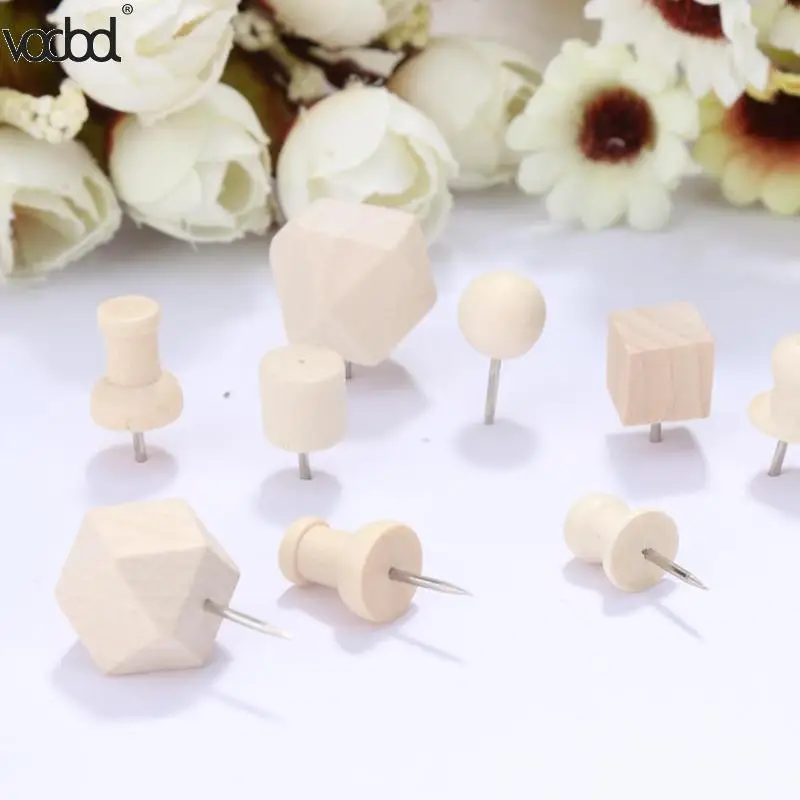 VODOOL Wooden Thumbtack Drawing Push Pins Wood Head Positioning Needle Nail Pins Creative Decorative
VODOOL Wooden Thumbtack Drawing Push Pins Wood Head Positioning Needle Nail Pins Creative Decorative