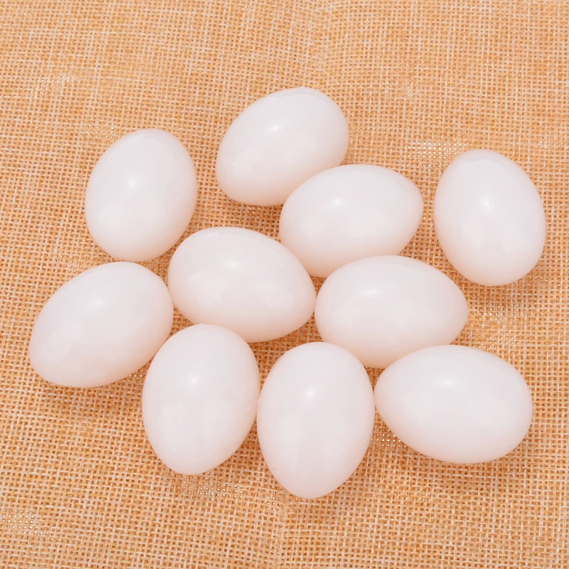10pcs 2.6*3.6cm Fake Eggs high Quality White Solid Plastic Fake Pigeon Eggs Pigeon Hatching Supplies Toy Ball
10pcs 2.6*3.6cm Fake Eggs high Quality White Solid Plastic Fake Pigeon Eggs Pigeon Hatching Supplies Toy Ball