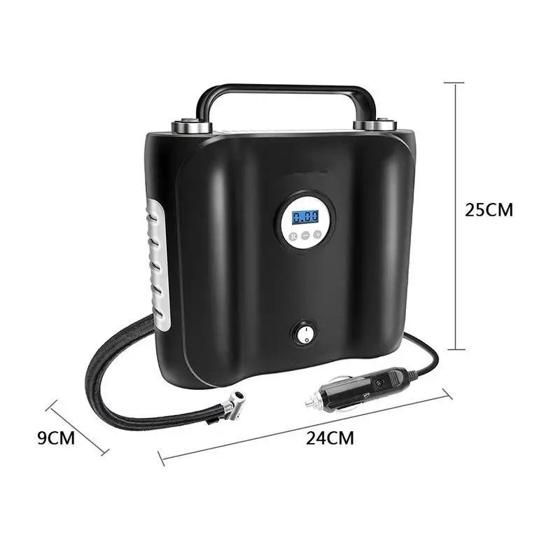 New 12V Car Tire Inflator Intelligent Air Pump Preset Pressure Digital Display Pressure For Rubber Boat Motorcycle Battery Car
New 12V Car Tire Inflator Intelligent Air Pump Preset Pressure Digital Display Pressure For Rubber Boat Motorcycle Battery Car