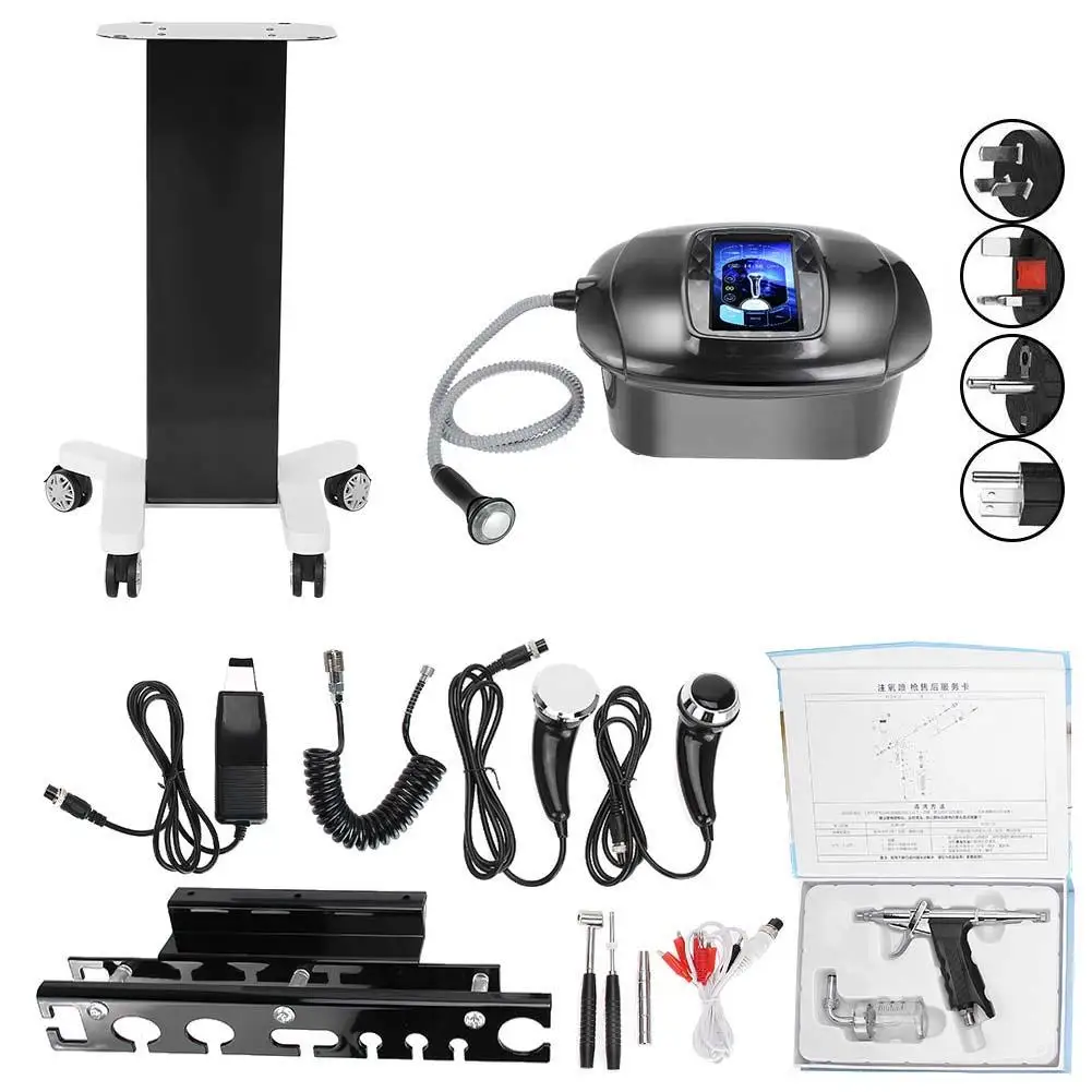 5 Types 8 In 1 Ultrasonic Scrubber Cold/Hot Hammer Oxygen Sprayer Facial Skin Care Device care massage beauty device
5 Types 8 In 1 Ultrasonic Scrubber Cold/Hot Hammer Oxygen Sprayer Facial Skin Care Device care massage beauty device
