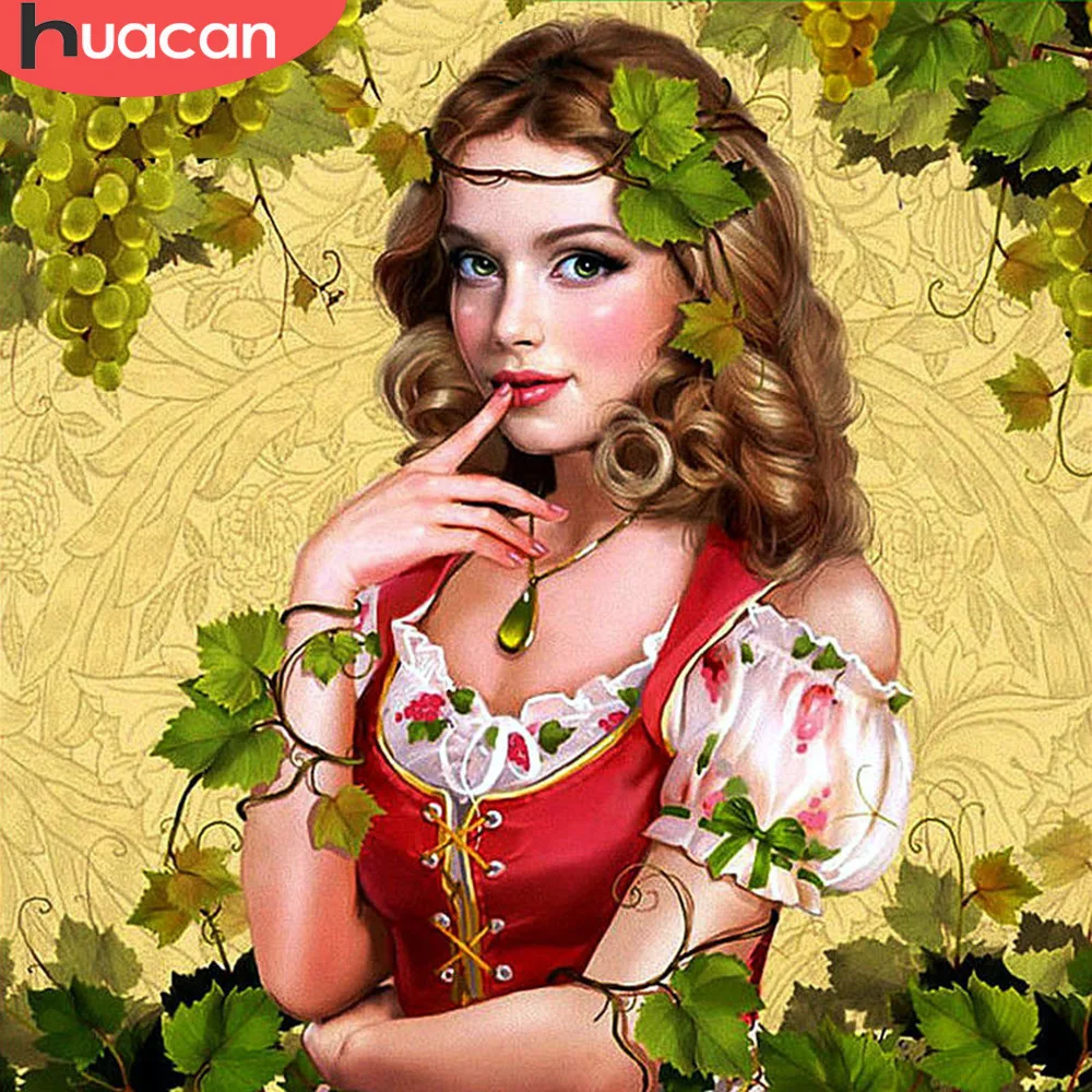 HUACAN Diamond Painting New Square Stones Girl Diamond Mosaic Sale Lady Pictures With Rhinestones Hobby And Handicraft Beadwork
HUACAN Diamond Painting New Square Stones Girl Diamond Mosaic Sale Lady Pictures With Rhinestones Hobby And Handicraft Beadwork