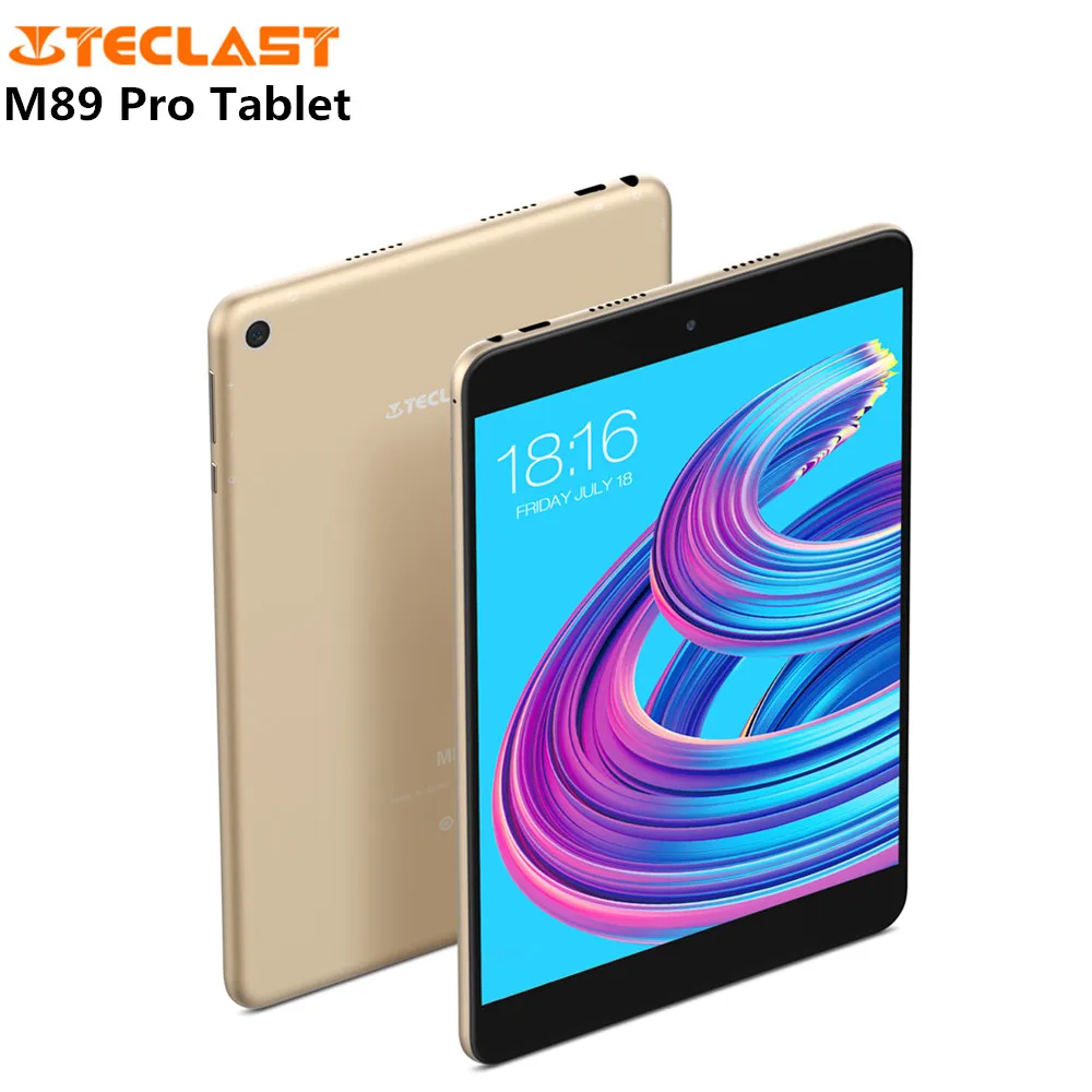 Teclast M89 Pro Android 7.1 Tablets MTK Helio X27 Ten Core 3GB+32GB BT4.1 2.4G/5.0GHz Dual Band WiFi 5MP Dual Cameras Tablet PC
Teclast M89 Pro Android 7.1 Tablets MTK Helio X27 Ten Core 3GB+32GB BT4.1 2.4G/5.0GHz Dual Band WiFi 5MP Dual Cameras Tablet PC