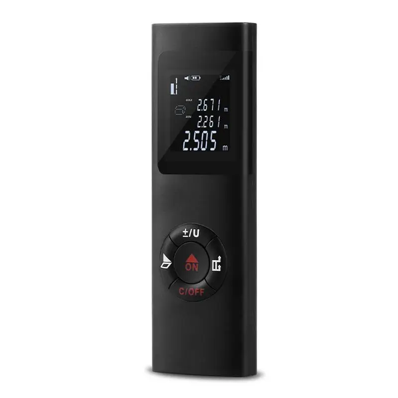 High-Accuracy Range Finder 40M Ultra-Mini USB Charging Pocket Range Finder Distance Meter Test Tool Ultra Mini Distance Measure
High-Accuracy Range Finder 40M Ultra-Mini USB Charging Pocket Range Finder Distance Meter Test Tool Ultra Mini Distance Measure