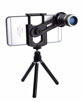 Universal Kit Phone Camera 8X Lens Zoom Telephoto Lenses Telescope with Clip Mobile Tripod Phone Holder for Cell Phone r30
Universal Kit Phone Camera 8X Lens Zoom Telephoto Lenses Telescope with Clip Mobile Tripod Phone Holder for Cell Phone r30