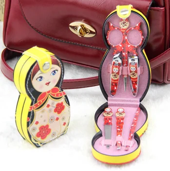 100sets 6pc/Set Russian Dolly Nail Manicure Set Stainless Steel Professional Nail Accessories Kit Eyes Make Up new fashion
100sets 6pc/Set Russian Dolly Nail Manicure Set Stainless Steel Professional Nail Accessories Kit Eyes Make Up new fashion