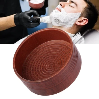 Wooden Shaving Soap Bowl Cup Mug Tool Natural For Man Shaver Cleansing Foam Round shaving bowl 
Wooden Shaving Soap Bowl Cup Mug Tool Natural For Man Shaver Cleansing Foam Round shaving bowl