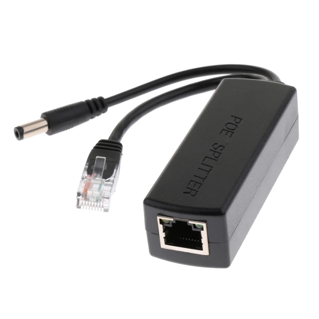 Active 12V PoE Power Over Ethernet Splitter Adapter IEEE802.3af 10/100Mbps use for family, office, monitoring and so on
Active 12V PoE Power Over Ethernet Splitter Adapter IEEE802.3af 10/100Mbps use for family, office, monitoring and so on