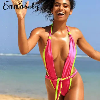 2019 Sexy Swimsuit Women Swimwear Halter One Piece Push Up Swimsuit Bandage Bathing Suit Wear Female Beachwear Free Shipping
2019 Sexy Swimsuit Women Swimwear Halter One Piece Push Up Swimsuit Bandage Bathing Suit Wear Female Beachwear Free Shipping