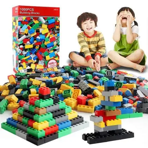 RCtown Building Puzzle Kids DIY Modeling Toy Bulk Model Figures Educational Toys | Игрушки и хобби