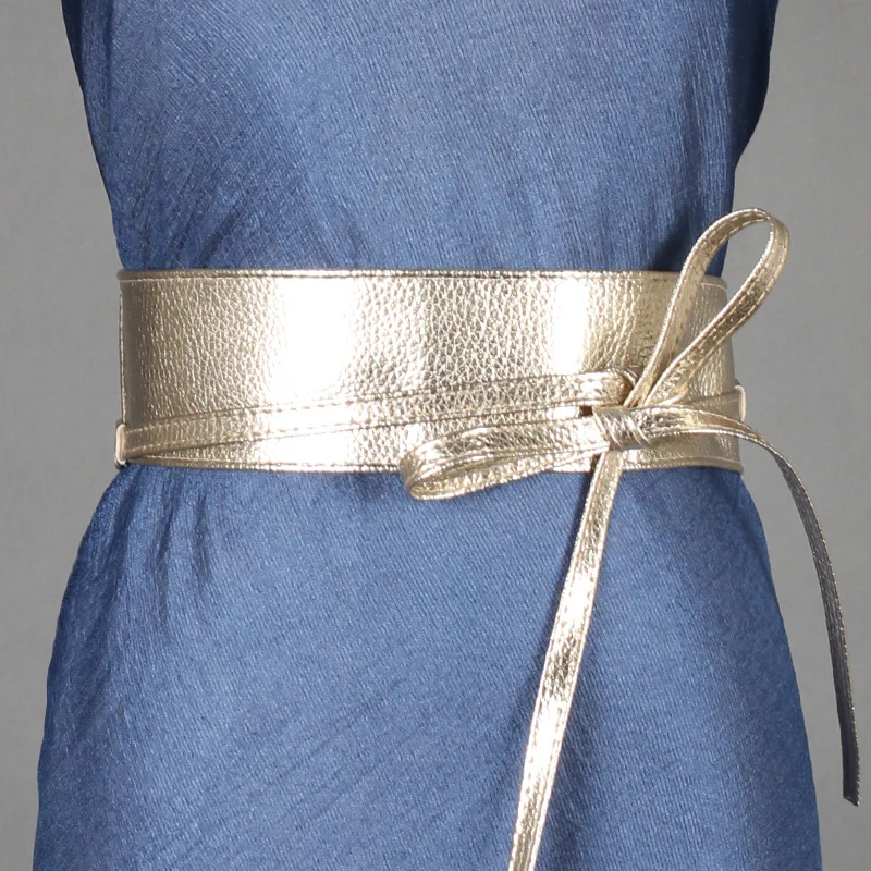 Sale PU Bowknot Women PU Belts 6.5cm Width Girls Wrap Wide Double Circles Women Adult Dress Belts Clothes Decoration
Sale PU Bowknot Women PU Belts 6.5cm Width Girls Wrap Wide Double Circles Women Adult Dress Belts Clothes Decoration