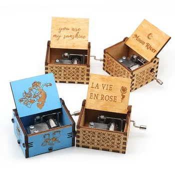 Wholesale 50pcs Free Shipping To Send DHL Manual Wooden Music Box Game Of Throne Star Wars You Are My Sun Birthday Gift
Wholesale 50pcs Free Shipping To Send DHL Manual Wooden Music Box Game Of Throne Star Wars You Are My Sun Birthday Gift