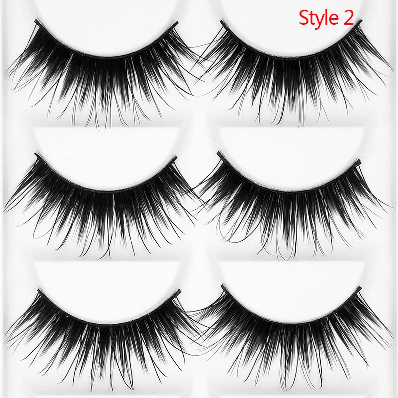 Kimcci Mink Lashes Faux 3D Mink Eyelashes Handmade Reusable Natural Eyelashes Popular False Cruelty free Lashes Makeup Cilias
Kimcci Mink Lashes Faux 3D Mink Eyelashes Handmade Reusable Natural Eyelashes Popular False Cruelty free Lashes Makeup Cilias
