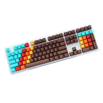 108 Keys Dip-dye Twice Forming Oem Height Key caps PBT Mechanical Keyboard Keycap For Cherry MX Switch
108 Keys Dip-dye Twice Forming Oem Height Key caps PBT Mechanical Keyboard Keycap For Cherry MX Switch