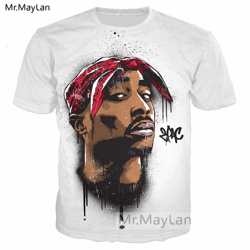 Pop Rapper Singer 2Pac Tupac 3D Print Tshirt Men/women Hip Hop Streetwear T-shirt Boys 2019 New White T shirt camisetas hombre
Pop Rapper Singer 2Pac Tupac 3D Print Tshirt Men/women Hip Hop Streetwear T-shirt Boys 2019 New White T shirt camisetas hombre