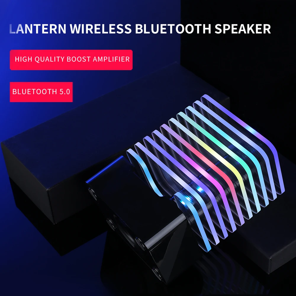 Wireless Bluetooth Speaker Bluetooth Speaker LED Gradual Light Magic Square Tower Portable Glow Support TF Card Play
Wireless Bluetooth Speaker Bluetooth Speaker LED Gradual Light Magic Square Tower Portable Glow Support TF Card Play