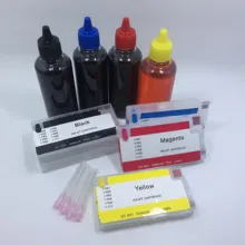 YOTAT 400ml Dye ink + refillable ink cartridge for HP711XL HP711 HP 711 for HP Designjet T120 24T520 24T520 36 T120 610 T520
YOTAT 400ml Dye ink + refillable ink cartridge for HP711XL HP711 HP 711 for HP Designjet T120 24T520 24T520 36 T120 610 T520