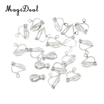 20PCS 12 x 10mm Silver Plated Metal Clip on Earring Earwire Jewelry Findings Silver Plated French Ear Wires Hoop Earring Clip
20PCS 12 x 10mm Silver Plated Metal Clip on Earring Earwire Jewelry Findings Silver Plated French Ear Wires Hoop Earring Clip