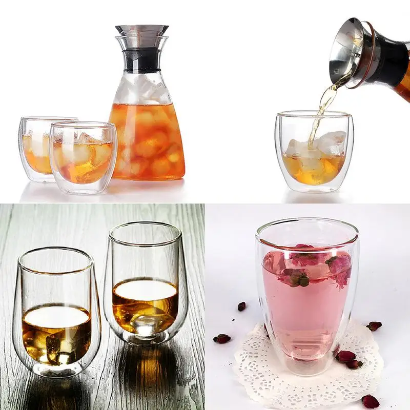 200ml / 250ml / 450ml Double-walled Borosilicate Glass Heat-resistant Glass Coffee Cup With Cartoon Packing
200ml / 250ml / 450ml Double-walled Borosilicate Glass Heat-resistant Glass Coffee Cup With Cartoon Packing