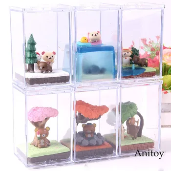 Miniature Landscape Cherry-blossom PVC Collection Model Toy Autumn Leaves Action Seasonal Terrarium Rilakkuma Figure 6pcs/set
Miniature Landscape Cherry-blossom PVC Collection Model Toy Autumn Leaves Action Seasonal Terrarium Rilakkuma Figure 6pcs/set