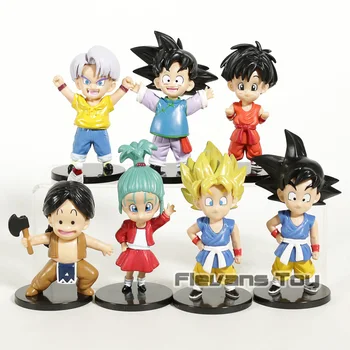 Dragon Ball Z Child Son Goku Goten Trunks Upa Bulma Super Saiyan Gokou PVC Figures Toys 7pcs/set
Dragon Ball Z Child Son Goku Goten Trunks Upa Bulma Super Saiyan Gokou PVC Figures Toys 7pcs/set