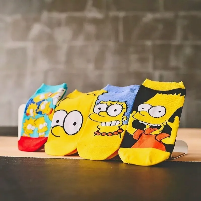 Dreamlikelin Spring Summer Women Cartoon Funny Cotton Socks Simpsons Family Novelty Socks Happy Ankle Sock Gifts For Family
Dreamlikelin Spring Summer Women Cartoon Funny Cotton Socks Simpsons Family Novelty Socks Happy Ankle Sock Gifts For Family