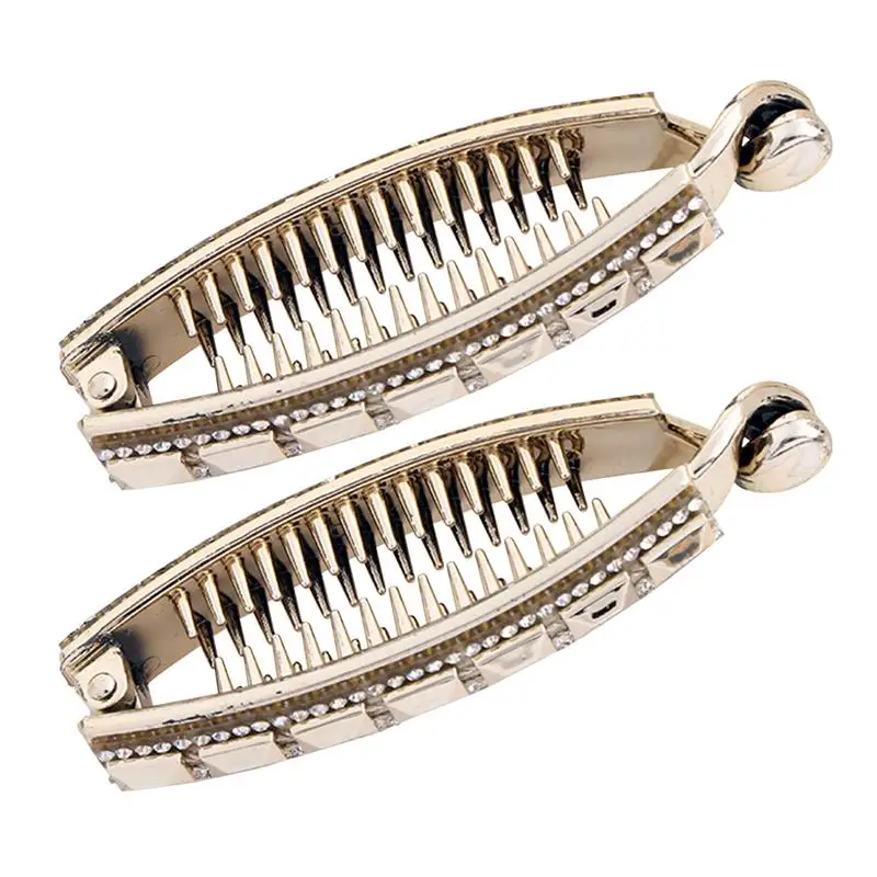 2 Pcs Hair Claw Banana Practical Elegant Plastic Vertical Hair Claw Clip Hair Claw Clamp Hair Accessories for Women Ladies Girls
2 Pcs Hair Claw Banana Practical Elegant Plastic Vertical Hair Claw Clip Hair Claw Clamp Hair Accessories for Women Ladies Girls