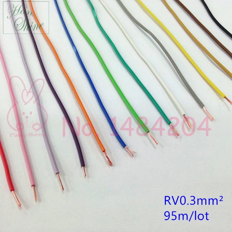 Electrical Wire RV 0.3mm2 stranded Copper Wire PVC Insulation Flexible Wire 95 Meters Multiple Colors
Electrical Wire RV 0.3mm2 stranded Copper Wire PVC Insulation Flexible Wire 95 Meters Multiple Colors