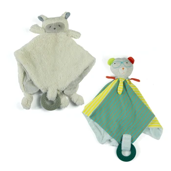 Baby Calm Toy Cute Cartoon Animal Soft Multifunctional Handkerchief Rattle with Ring Bell 1pc 0-3 years old
Baby Calm Toy Cute Cartoon Animal Soft Multifunctional Handkerchief Rattle with Ring Bell 1pc 0-3 years old