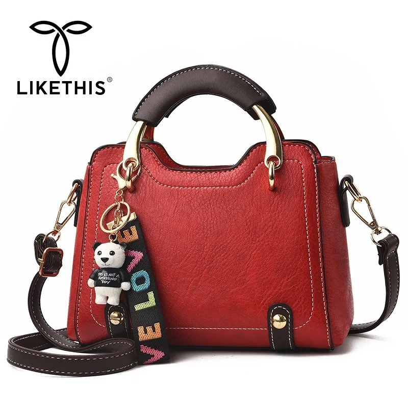 LIKETHIS Brand Medium Large Capacity Handbag 2019 Woman Messenger Bag Ladies Totes Zipper Bear Lady Shoulder Bag Diagonal Bag
LIKETHIS Brand Medium Large Capacity Handbag 2019 Woman Messenger Bag Ladies Totes Zipper Bear Lady Shoulder Bag Diagonal Bag