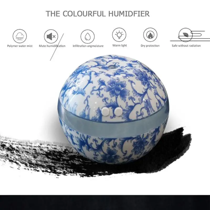 300ml USB Ultrasonic Air Humidifier 7 Color LED Night Light Aroma Diffuser Aromatherapy Air Purifier Mist Maker for Office Home
300ml USB Ultrasonic Air Humidifier 7 Color LED Night Light Aroma Diffuser Aromatherapy Air Purifier Mist Maker for Office Home
