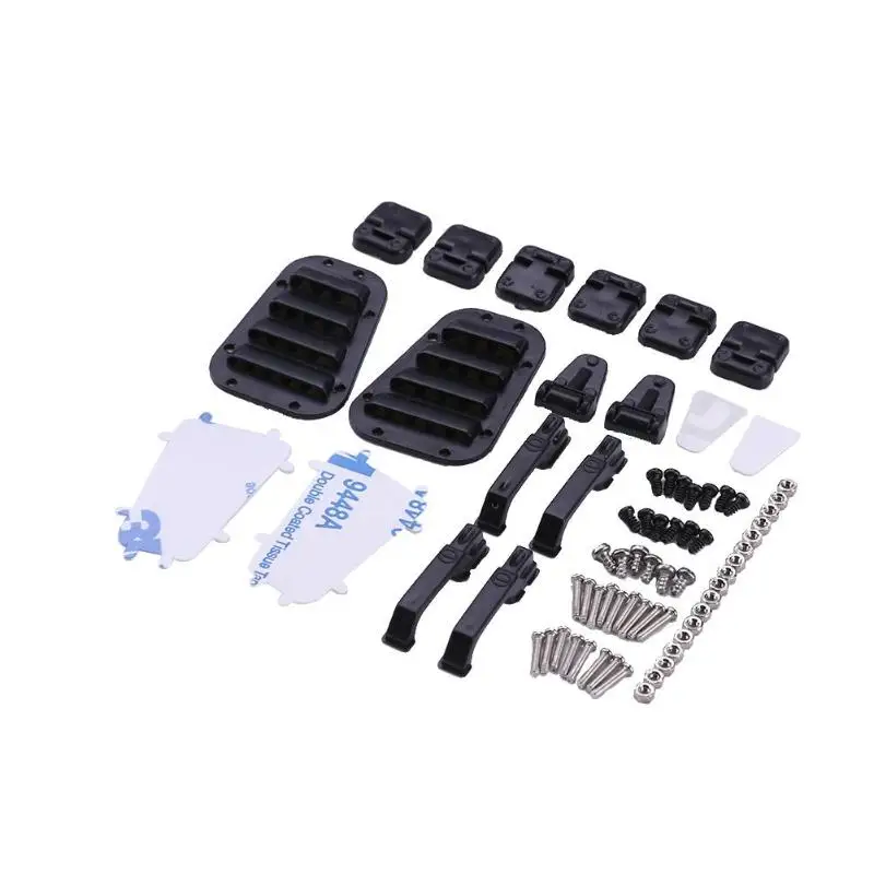 1Set Plastic Car Door Hinges Handles Air Inlet Fence Kits for 1/10 RC Crawler Car for Traxxas Hsp Redcat Tamiya Axial Scx10 D9
1Set Plastic Car Door Hinges Handles Air Inlet Fence Kits for 1/10 RC Crawler Car for Traxxas Hsp Redcat Tamiya Axial Scx10 D9