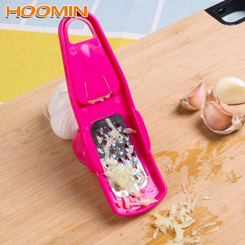 HOOMIN Vegetable Grater Garlic Press Ginger Grinding Grater Garlic Peeler Grater Slicer Cutter Multifunction Garlic Crusher
HOOMIN Vegetable Grater Garlic Press Ginger Grinding Grater Garlic Peeler Grater Slicer Cutter Multifunction Garlic Crusher