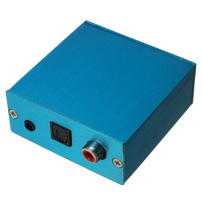 CLAITE Portable Sound Card Decoder Board USB DAC Module USB to S/PDIF Coaxial Coaxial Fiber Optic Output With Aluminum Box new
CLAITE Portable Sound Card Decoder Board USB DAC Module USB to S/PDIF Coaxial Coaxial Fiber Optic Output With Aluminum Box new