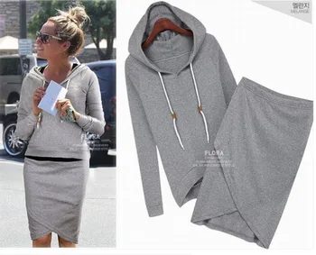 2019 the New versionNew Arrival Women Fashion Casual Hoodies Jacket Coat Bodycon Dress Casual Suit Top + Skirts Hot Sale
2019 the New versionNew Arrival Women Fashion Casual Hoodies Jacket Coat Bodycon Dress Casual Suit Top + Skirts Hot Sale