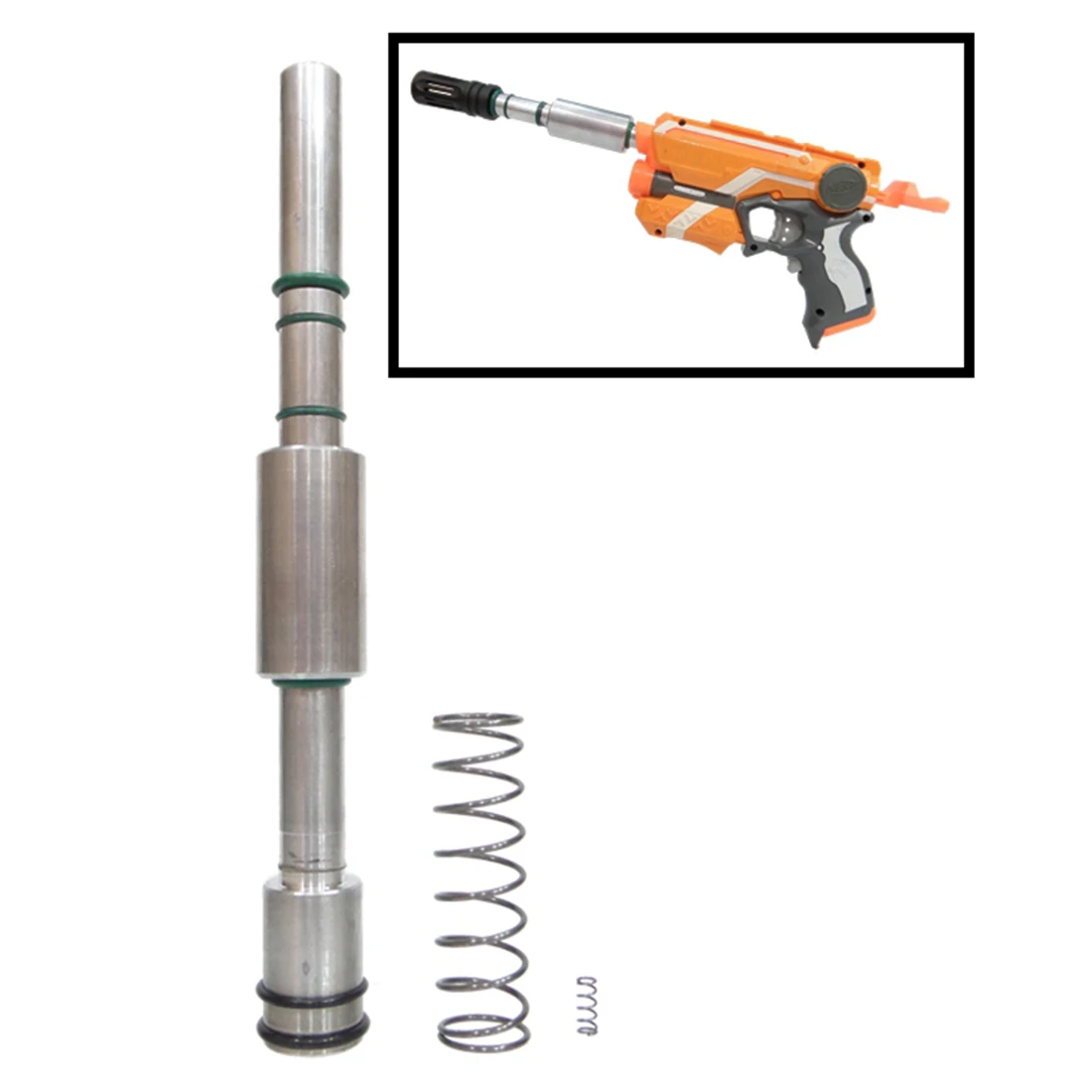 Side Dart Loader Kit with 6 KG Updated Spring for Nerf N-strike Elite Firestrike Blaster
Side Dart Loader Kit with 6 KG Updated Spring for Nerf N-strike Elite Firestrike Blaster