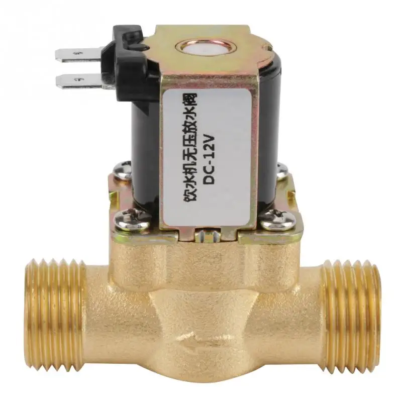 12V BSPP G12 Brass N/C Normally Electric Solenoid Valve 2 Way Pressure Regulating Valve
12V BSPP G12 Brass N/C Normally Electric Solenoid Valve 2 Way Pressure Regulating Valve