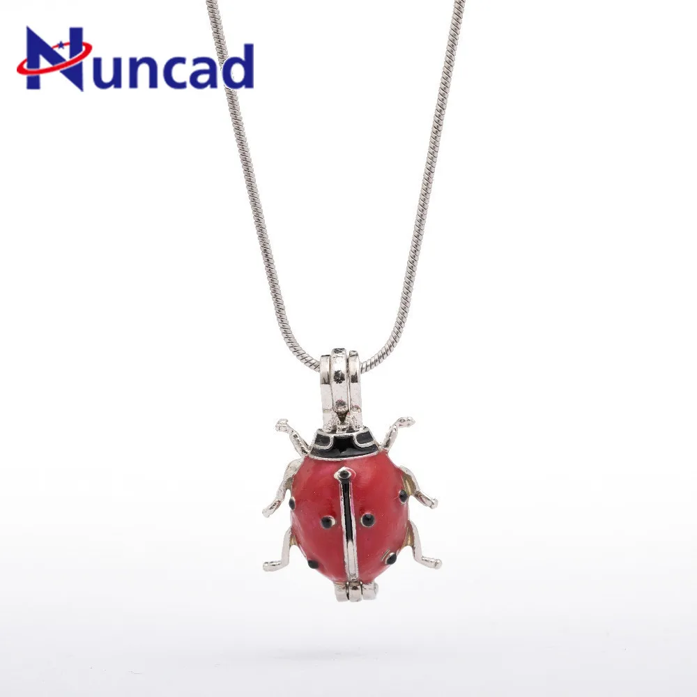 Best Selling Women Girls Perfume Essential Oil Diffuser Pendant Necklace Fashion Insect Ladybug Pendant Necklace Accessories
Best Selling Women Girls Perfume Essential Oil Diffuser Pendant Necklace Fashion Insect Ladybug Pendant Necklace Accessories