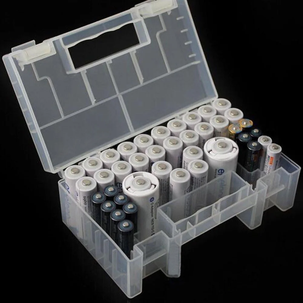 Practical Wear Resistant Battery Case Anti Impact Hard Plastic Storage Box Large Capacity Container Inner Compartment AA AAA
Practical Wear Resistant Battery Case Anti Impact Hard Plastic Storage Box Large Capacity Container Inner Compartment AA AAA