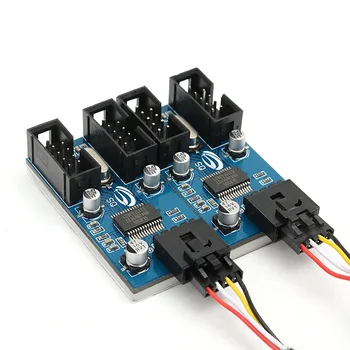 LEORY 1pc 9 Port Multiplier Board 9Pin PC USB Header Male 1 to 4 Female Extension Splitter Cable Circuits New
LEORY 1pc 9 Port Multiplier Board 9Pin PC USB Header Male 1 to 4 Female Extension Splitter Cable Circuits New