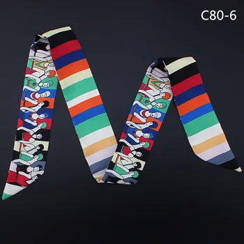 2019 Fashion New Twill Silk Bright Girl Women Fashion Scarf Hair Bags Handle Decoration Tie Multifunction Hand Ribbon Scarf
2019 Fashion New Twill Silk Bright Girl Women Fashion Scarf Hair Bags Handle Decoration Tie Multifunction Hand Ribbon Scarf