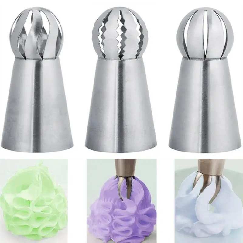 Hot Sale Durable Stainless Steel Dessert Decorators Russian Ball Nozzles Flower Fondant Icing Piping Tip Cream Torch
Hot Sale Durable Stainless Steel Dessert Decorators Russian Ball Nozzles Flower Fondant Icing Piping Tip Cream Torch