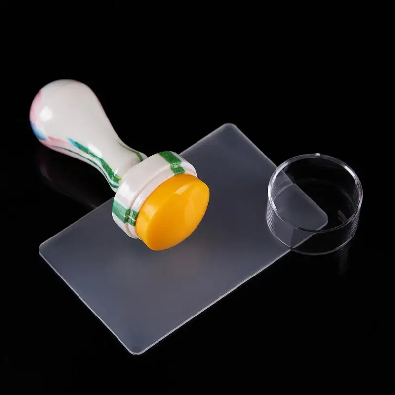 New Design Jelly Silicone Nail Art Stamper Scraper 2.8cm Nail Stamp Stamping Tool Nail Art Stamping Scraper Set
New Design Jelly Silicone Nail Art Stamper Scraper 2.8cm Nail Stamp Stamping Tool Nail Art Stamping Scraper Set