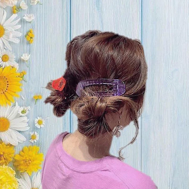 Fashion 1pc Big 11.5cm Girl Duckbill Clip Japanese and Korean Wild Side Clip Jelly Transparent Hairoin Hair Accessories
Fashion 1pc Big 11.5cm Girl Duckbill Clip Japanese and Korean Wild Side Clip Jelly Transparent Hairoin Hair Accessories