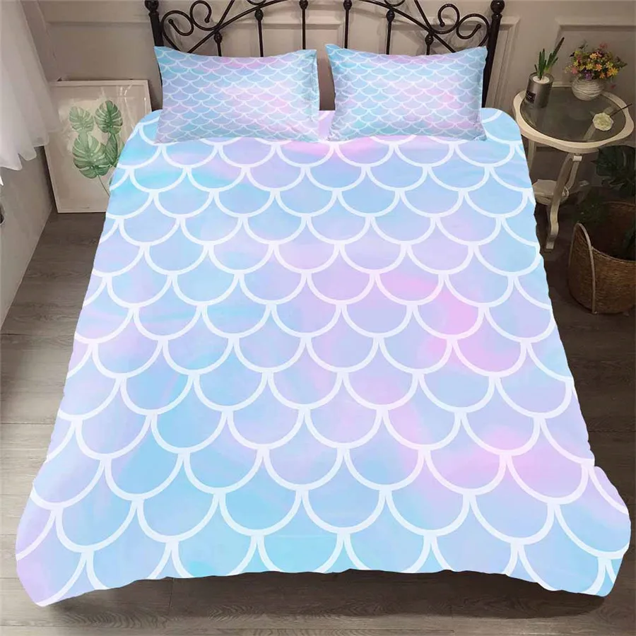 Bedding Set 3D Printed Duvet Cover Bed Set Sea Mermaid Home Textiles for Adults Lifelike Bedclothes with Pillowcase #MRY11
Bedding Set 3D Printed Duvet Cover Bed Set Sea Mermaid Home Textiles for Adults Lifelike Bedclothes with Pillowcase #MRY11