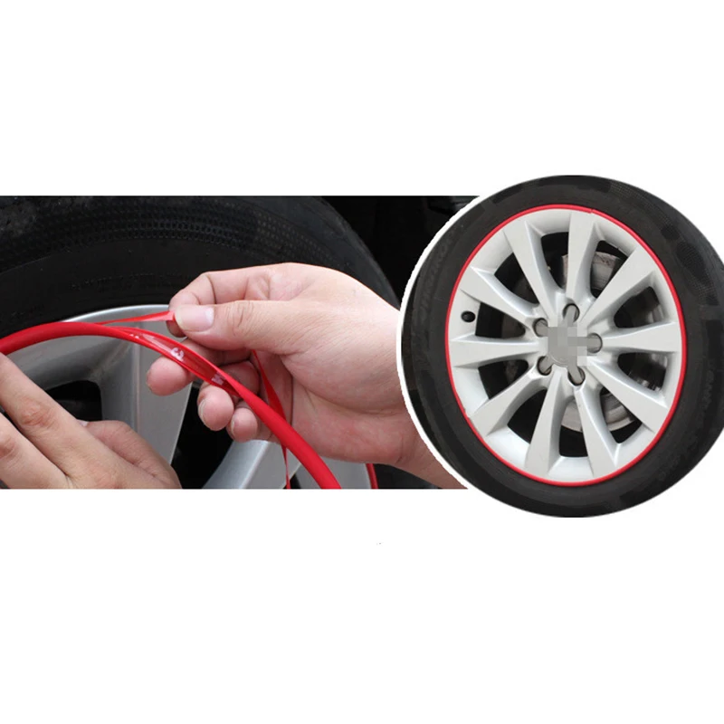 8M Car Wheel Protector Hub Sticker Strip Rim Guard Rubber Strip Anti Scraping Soft Rubber Auto Decorative Styling
8M Car Wheel Protector Hub Sticker Strip Rim Guard Rubber Strip Anti Scraping Soft Rubber Auto Decorative Styling