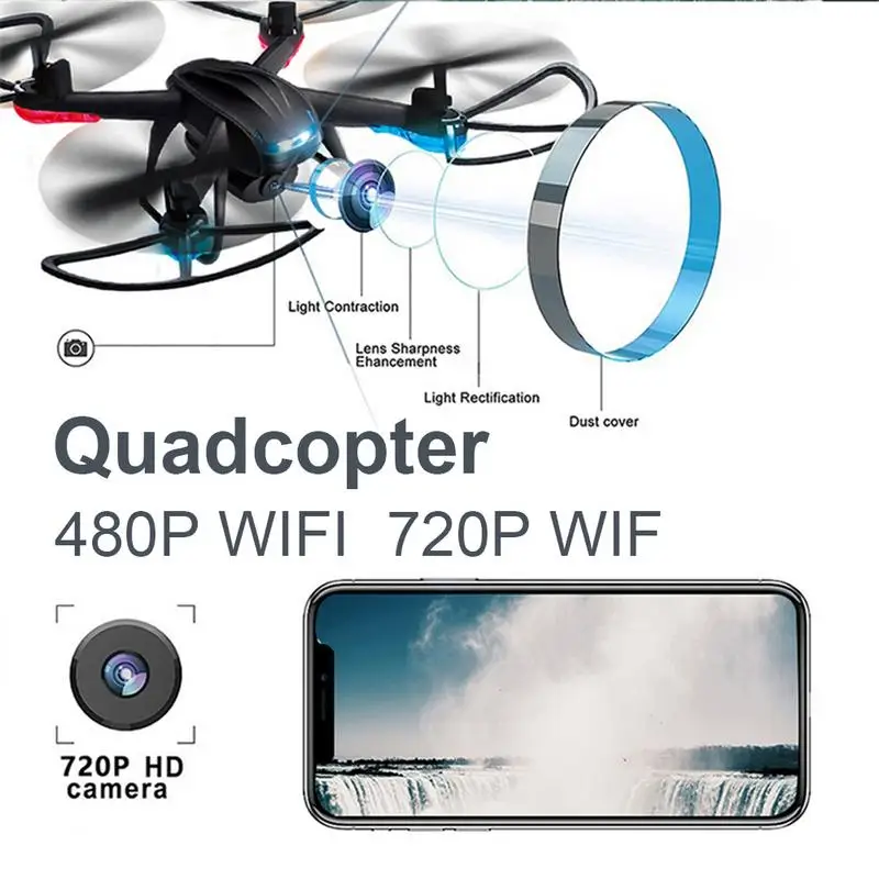 Global Drone GW007-3 RC Quadrocopter FPV Drones With Camera HD High Hold Mode Easy To Operate Mini Dron With HD Camera
Global Drone GW007-3 RC Quadrocopter FPV Drones With Camera HD High Hold Mode Easy To Operate Mini Dron With HD Camera