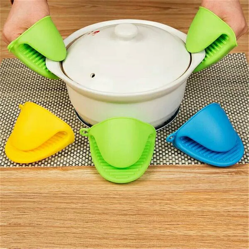 Oven Mitts Silicone Heat Resistant Gloves Clips Insulation Anti-slip Pot Bowel Holder Clip Cooking Baking Kitchen Pinch Mitts
Oven Mitts Silicone Heat Resistant Gloves Clips Insulation Anti-slip Pot Bowel Holder Clip Cooking Baking Kitchen Pinch Mitts